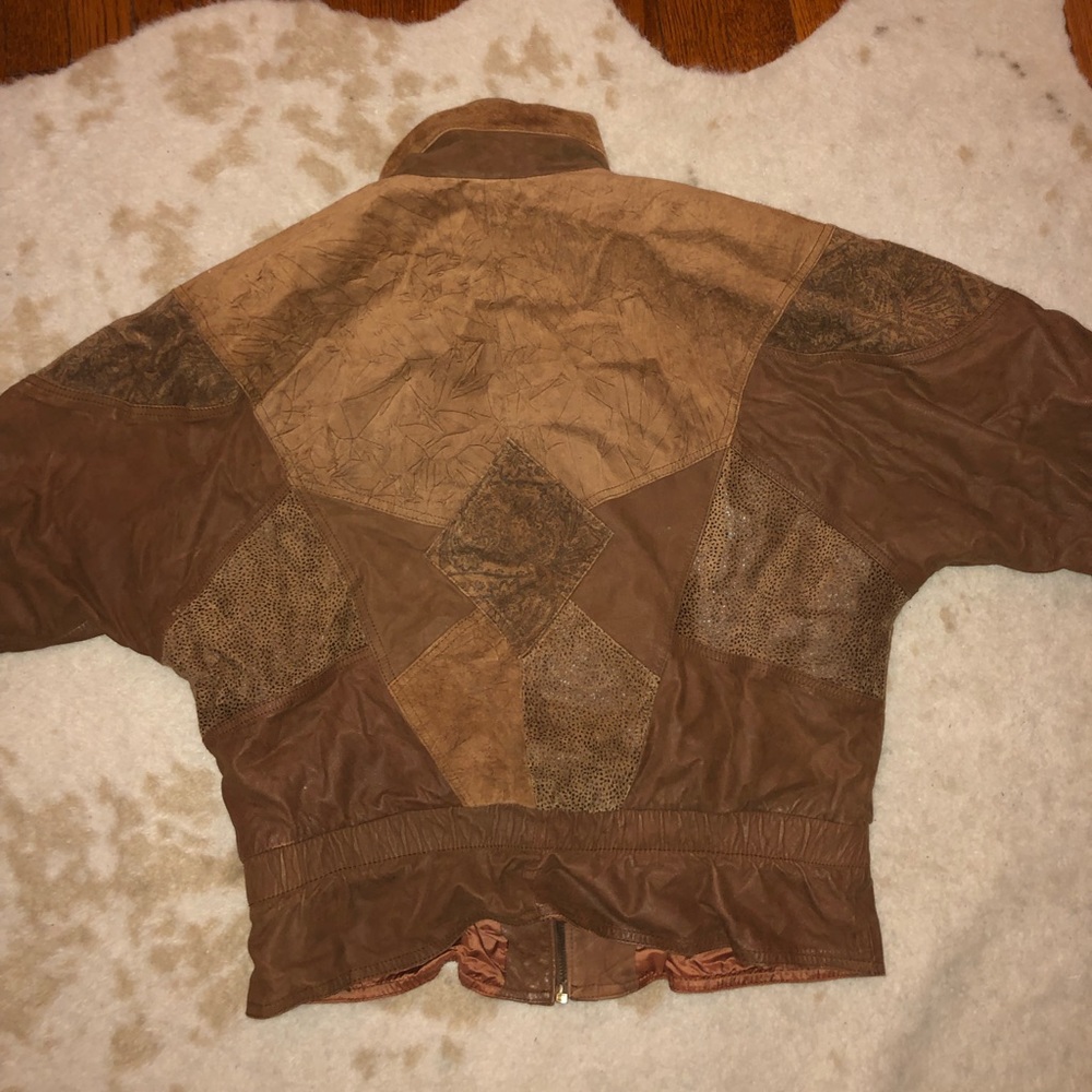 VINTAGE PELLE AUTHENTIC LEATHER JACKET